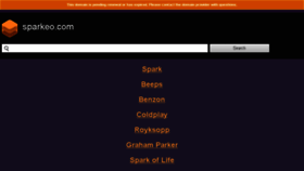 What Sparkeo.com website looked like in 2017 (6 years ago)