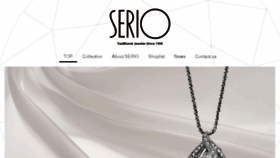 What Serio-jewelry.com website looked like in 2017 (6 years ago)