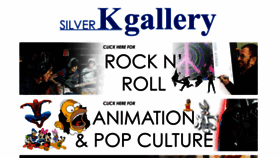 What Silverkgallery.com.au website looked like in 2017 (6 years ago)