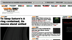What Saturndaily.com website looked like in 2017 (6 years ago)