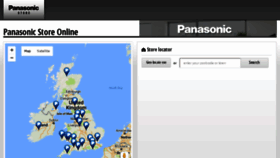What Store.panasonic.co.uk website looked like in 2017 (6 years ago)