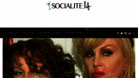 What Socialitelife.com website looked like in 2017 (6 years ago)