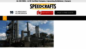 What Speedcrafts.com website looked like in 2017 (6 years ago)