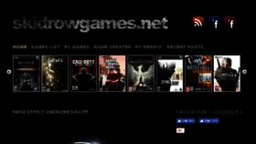 What Skidrowgames.net website looked like in 2017 (6 years ago)