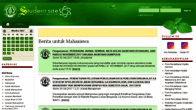 What Simas.perbanas.ac.id website looked like in 2017 (6 years ago)