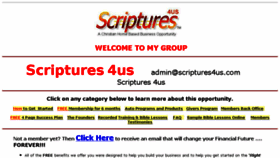 What Scriptures4us.com website looked like in 2017 (6 years ago)