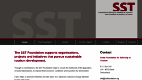 What Sstfoundation.org website looked like in 2017 (6 years ago)