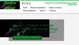 What Smokersheavenkc.com website looked like in 2017 (6 years ago)