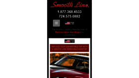 What Smoothline.com website looked like in 2017 (6 years ago)