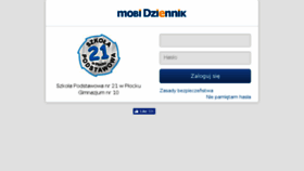 What Sp21plock.mobidziennik.pl website looked like in 2017 (6 years ago)