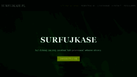 What Surfujkase.pl website looked like in 2017 (6 years ago)