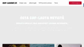What Sup-laudat.fi website looked like in 2017 (6 years ago)