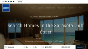 What Searchforsarasotahomes.com website looked like in 2017 (6 years ago)