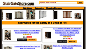 What Stairgatestore.com website looked like in 2017 (6 years ago)