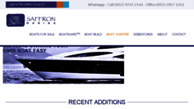 What Saffron-marina.com website looked like in 2017 (6 years ago)