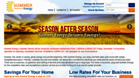What Summerenergy.com website looked like in 2017 (6 years ago)
