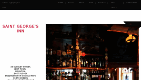 What Saintgeorges.pub website looked like in 2017 (6 years ago)