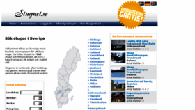 What Stugnet.se website looked like in 2017 (6 years ago)