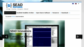What Seadinnovations.com website looked like in 2017 (6 years ago)