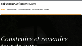 What Sci-constructionvente.com website looked like in 2017 (6 years ago)