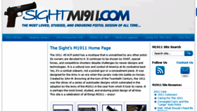 What Sightm1911.com website looked like in 2017 (6 years ago)