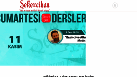What Sekercihan.org.tr website looked like in 2017 (6 years ago)