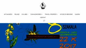 What Szakalebalut.pl website looked like in 2017 (6 years ago)