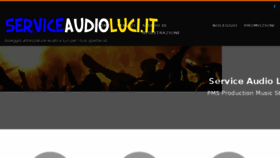 What Serviceaudioluci.it website looked like in 2017 (6 years ago)