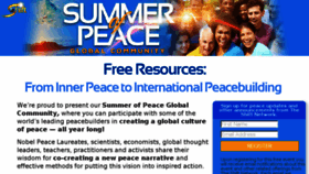 What Summerofpeace.net website looked like in 2017 (6 years ago)