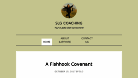 What Slgcoaching.com website looked like in 2017 (6 years ago)