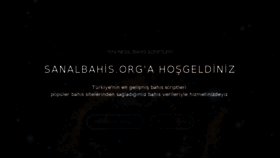 What Sanalbahis.org website looked like in 2017 (6 years ago)