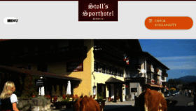 What Stolls-sporthotel-schoenau.de website looked like in 2017 (6 years ago)