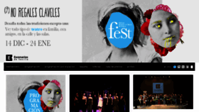 What Sevillafest.com website looked like in 2017 (6 years ago)