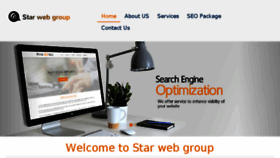 What Starwebgroup.com website looked like in 2017 (6 years ago)