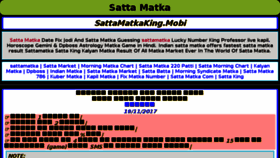 What Sattamatka143.mobi website looked like in 2017 (6 years ago)