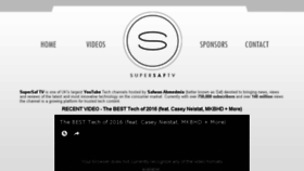 What Supersaf.com website looked like in 2017 (6 years ago)