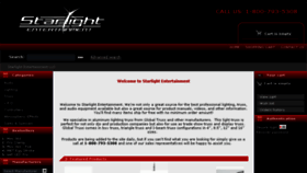 What Starlight-online.com website looked like in 2017 (6 years ago)