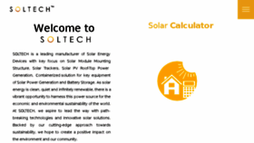 What Soltechind.com website looked like in 2017 (6 years ago)