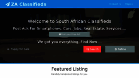 What South-africa.co website looked like in 2017 (6 years ago)