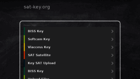 What Sat-key.org website looked like in 2017 (6 years ago)