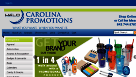 What Shopcarolinapromos.com website looked like in 2017 (6 years ago)