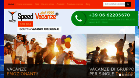 What Speedvacanze.it website looked like in 2017 (6 years ago)