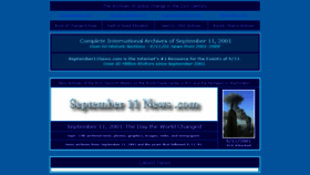What September11news.com website looked like in 2017 (6 years ago)