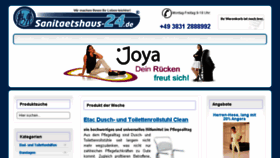 What Sanitaetshaus-24.de website looked like in 2017 (6 years ago)