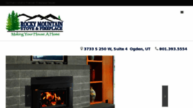 What Stovesandfireplaces.com website looked like in 2017 (6 years ago)