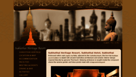 What Sukhothaiheritage.com website looked like in 2017 (6 years ago)