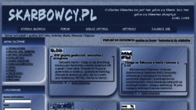 What Skarbowcy.pl website looked like in 2017 (6 years ago)