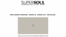 What Supersoul.tv website looked like in 2017 (6 years ago)