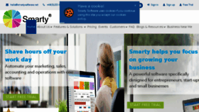 What Smartysoftware.net website looked like in 2017 (6 years ago)