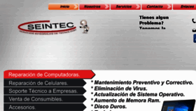 What Seintec.com.mx website looked like in 2017 (6 years ago)
